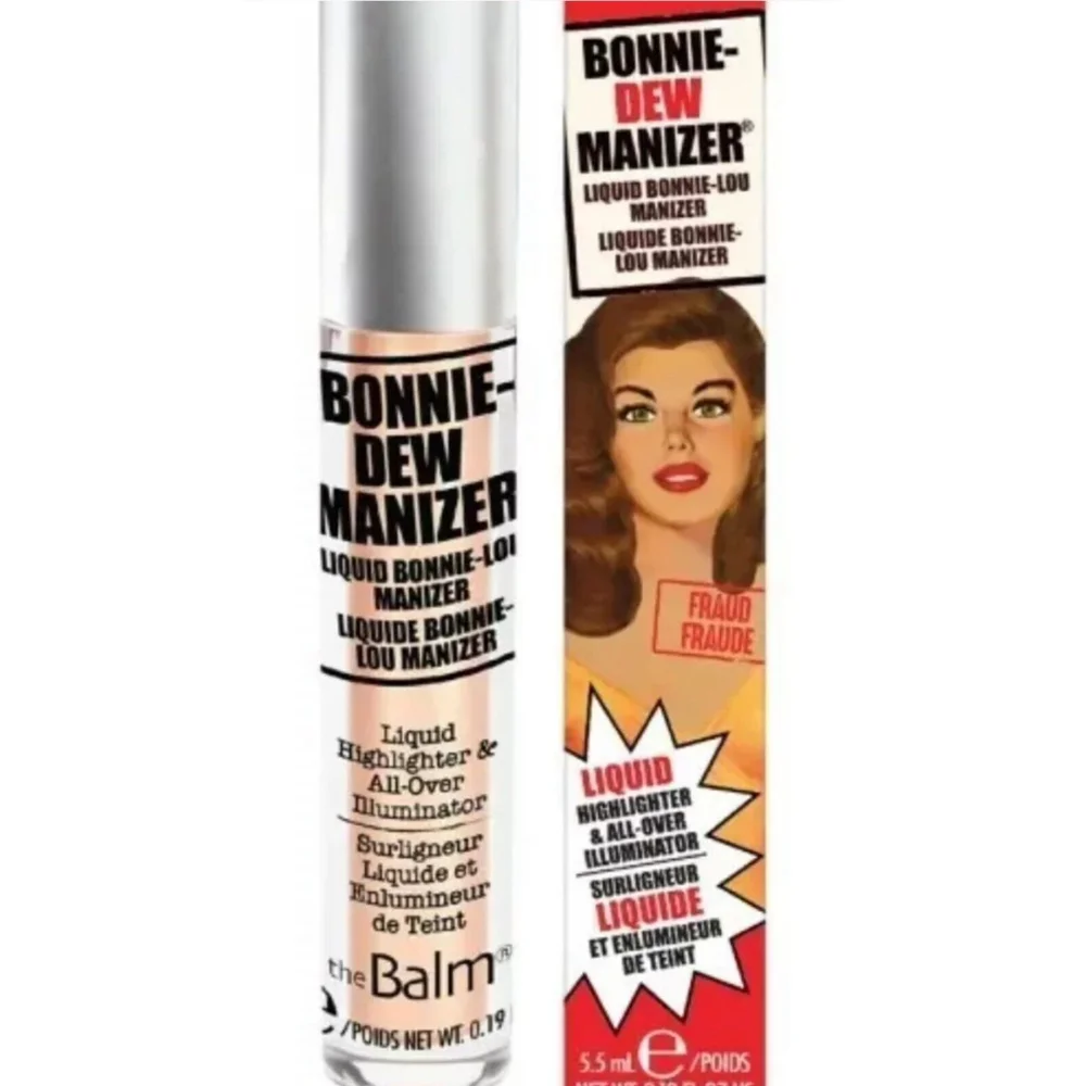 theBalm Bonnie-Dew Manizer Liquid Highlighter Illuminator 0.19fl oz NEW